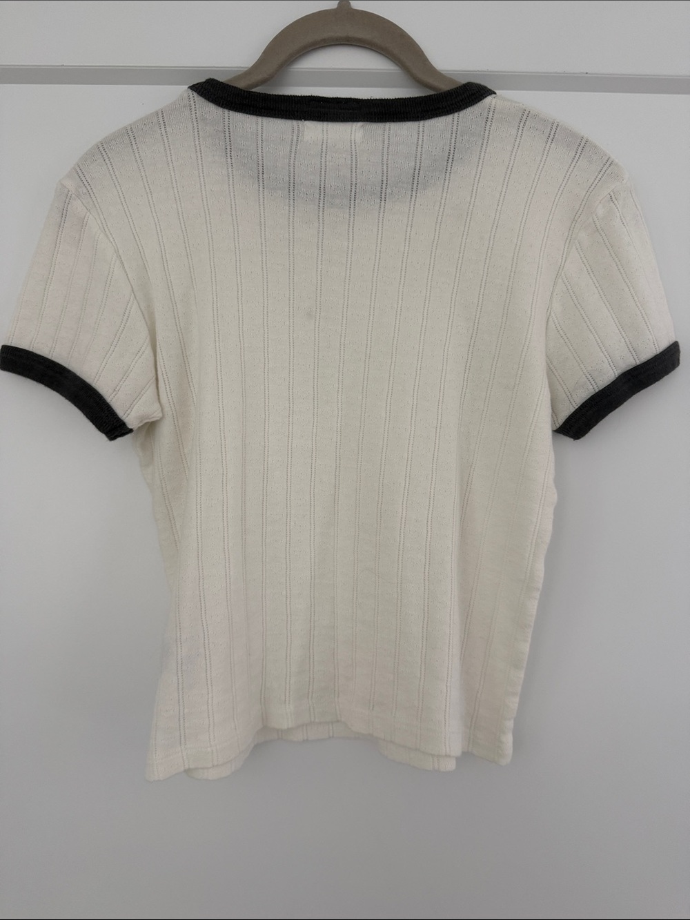 MOTHER Itty Bitty Ringer Tee - Picture 3 of 4